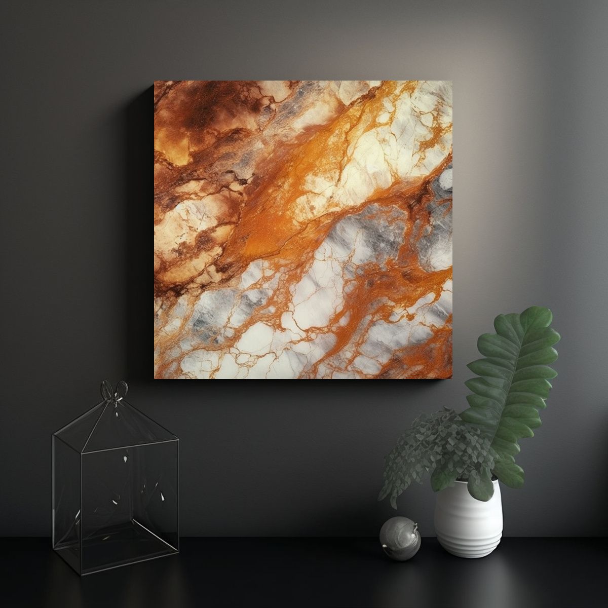 GENERICO - Pinturas Decorativas De Textura De Mármol 60x60 Cm