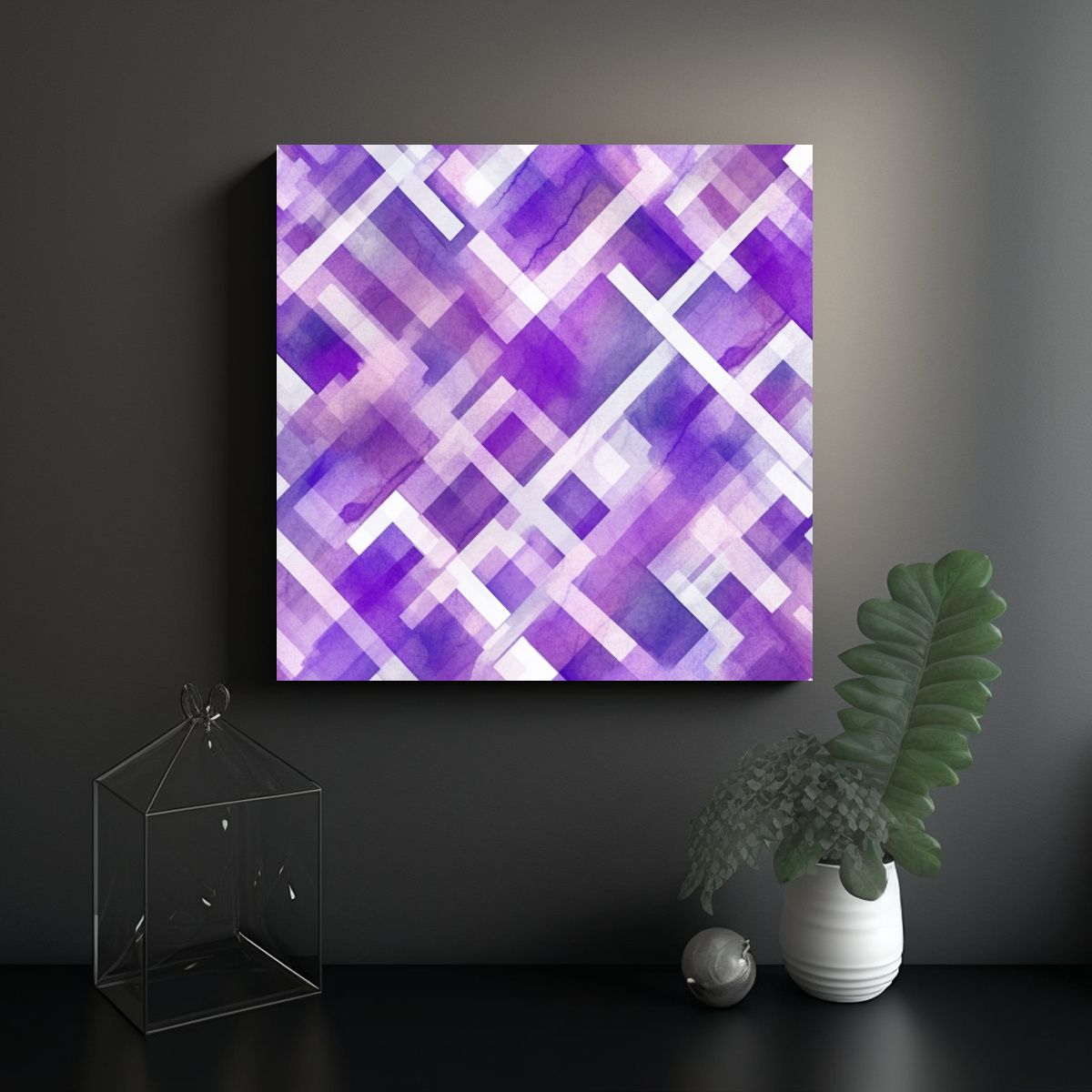 GENERICO - Pinturas De Decoración En óleo Moderno Con 60x60 Cm.