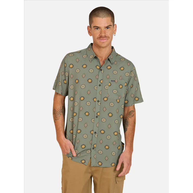 VOLCOM - Camisa MC Peg Multicolor Hombre Volcom