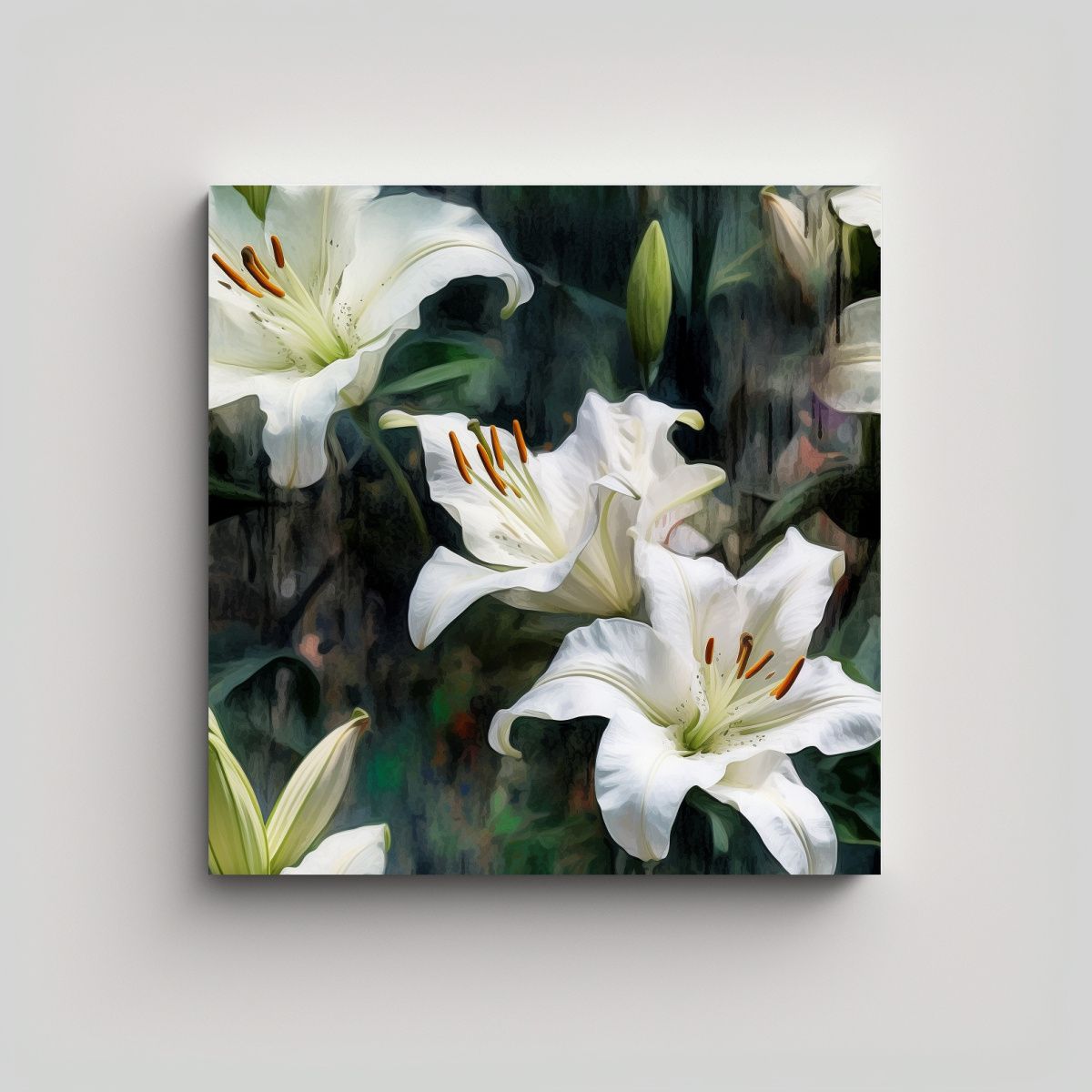 GENERICO - Arte Pared Equilibrio Visual Pintura Textura Rica 60x60 Cm