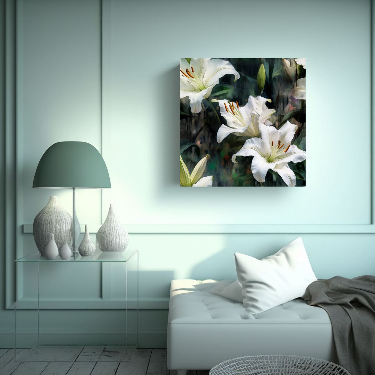 GENERICO - Arte Pared Equilibrio Visual Pintura Textura Rica 60x60 Cm