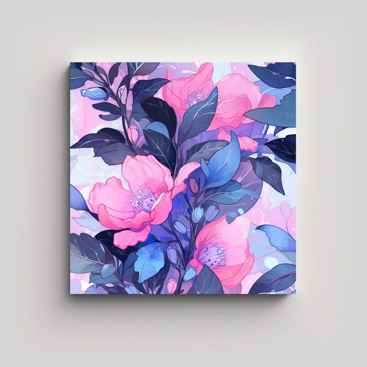 GENERICO - Pinturas De Decoración En Estilo De Arte Neonoir 60x60 Cm