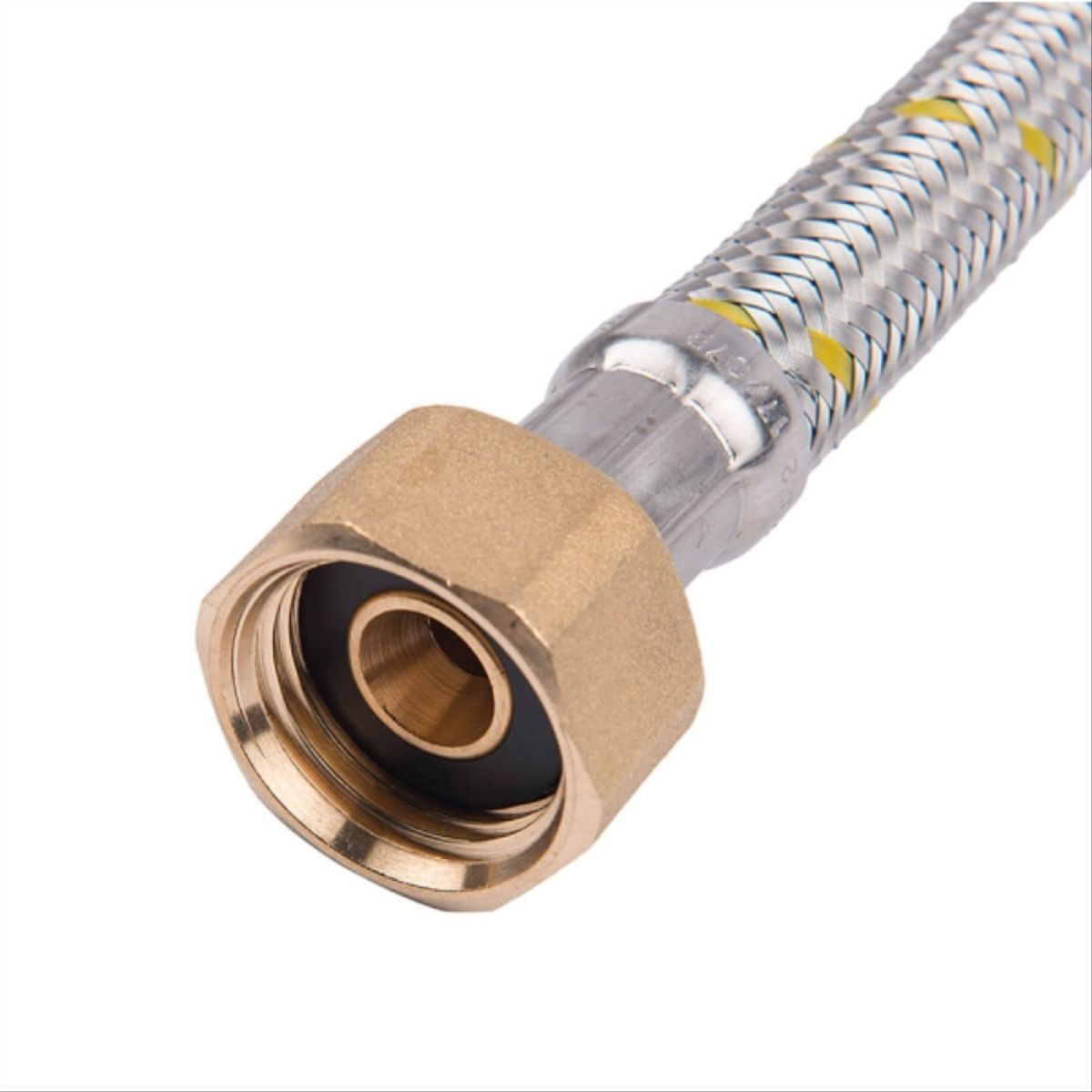 STRETTO - Flexible metalico gas HI HI 1/2x3/8" 100cm hilo izquierdo