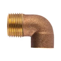 PLUMBER - Codo bronce SO HE 1/2"