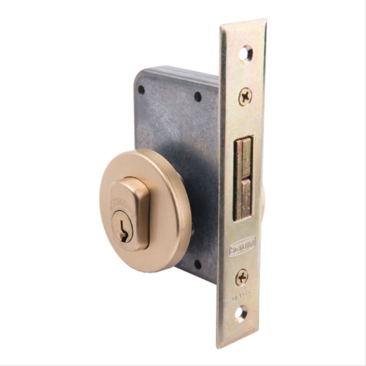 SCANAVINI - Cerradura embutida acceso corredera acero zincado 1090-AZ