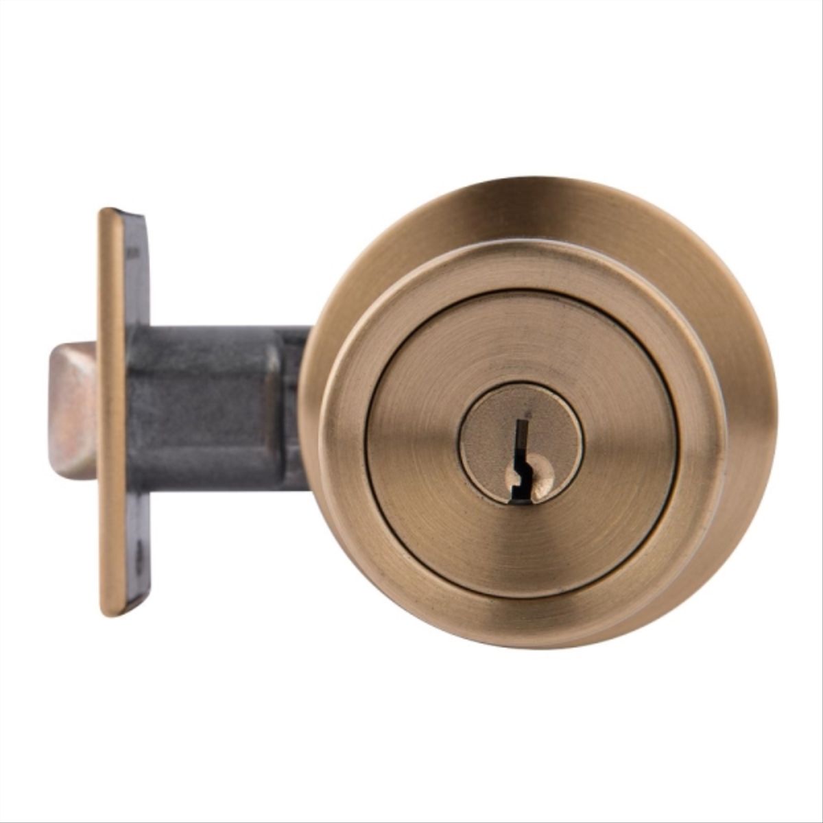 SCANAVINI - Cerradura pomo dormitorio/oficina bronce satinado 4040-BS