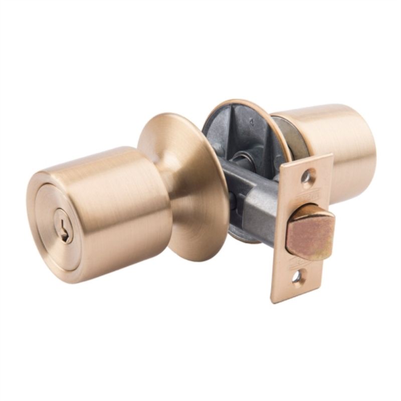 SCANAVINI - Cerradura pomo acceso bronce satinado 4040-BS