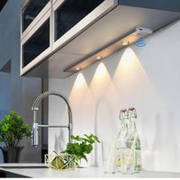 Luz Barra Led Recargable Con Sensor De Movimiento Multiuso 3 tonos