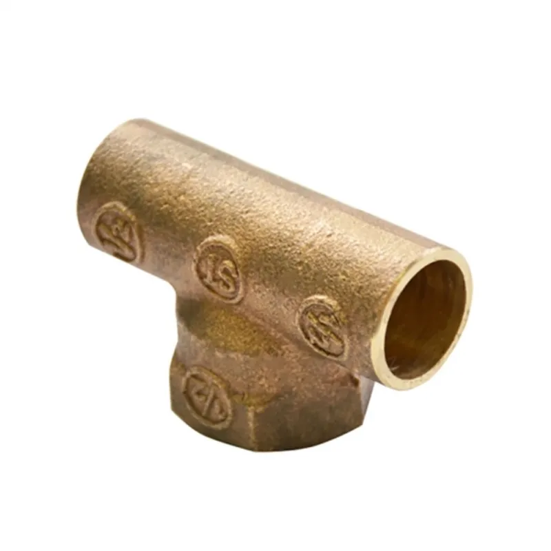 STRETTO - Tee bronce SO SO HI 1/2" gas