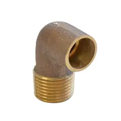 STRETTO - Codo bronce SO HE 1/2" gas