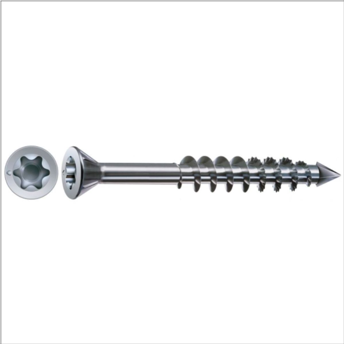 SPAX - Tornillo mdf plana   tx wirox 3,5x40 125unds