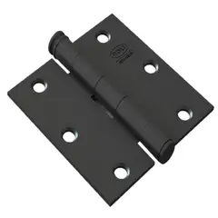 POLI - Bisagra 3.5x3.5 acero pintado negro un