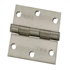 YALE - Bisagra 3x3 acero inoxidable un