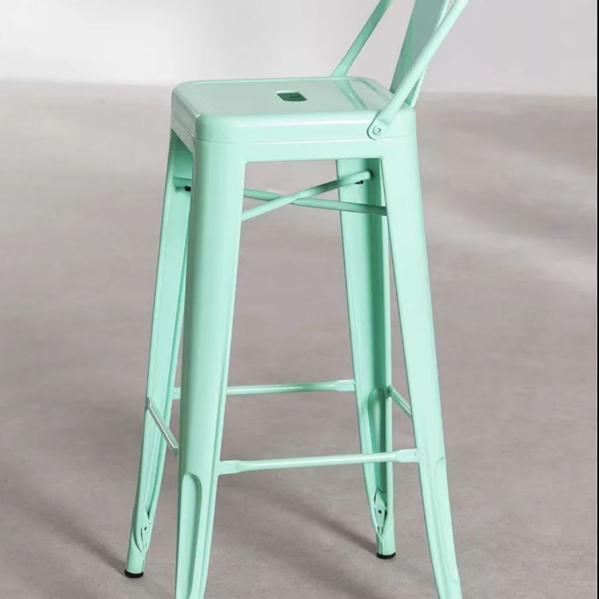 HABITA2 CHILE - Taburete Tolix Metálico  77cm