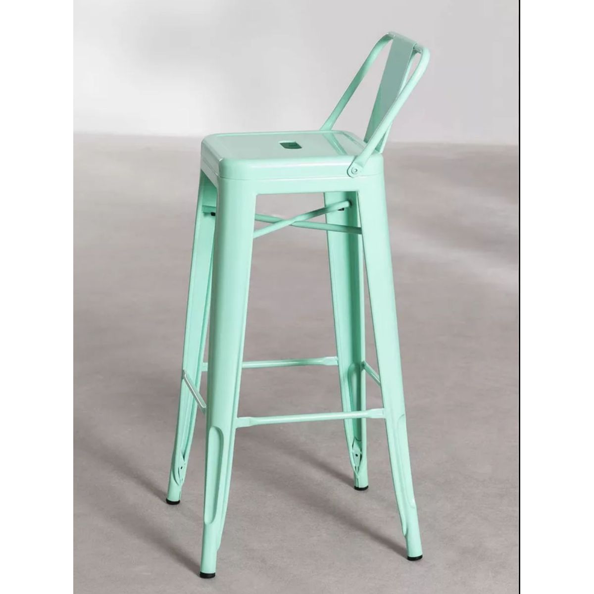 HABITA2 CHILE - Taburete Tolix Metálico  77cm