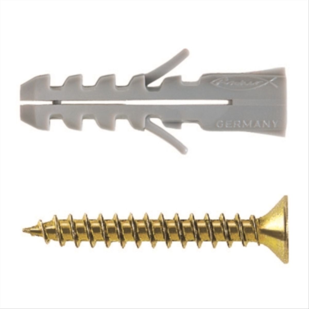 FISCHER - Tarugo Nylon S5mm + Tornillos 3.5x30mm  10 unidades