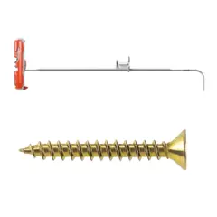 FISCHER - Tarugo DuoTec 10 + Tornillo 5x55mm 4 unidades