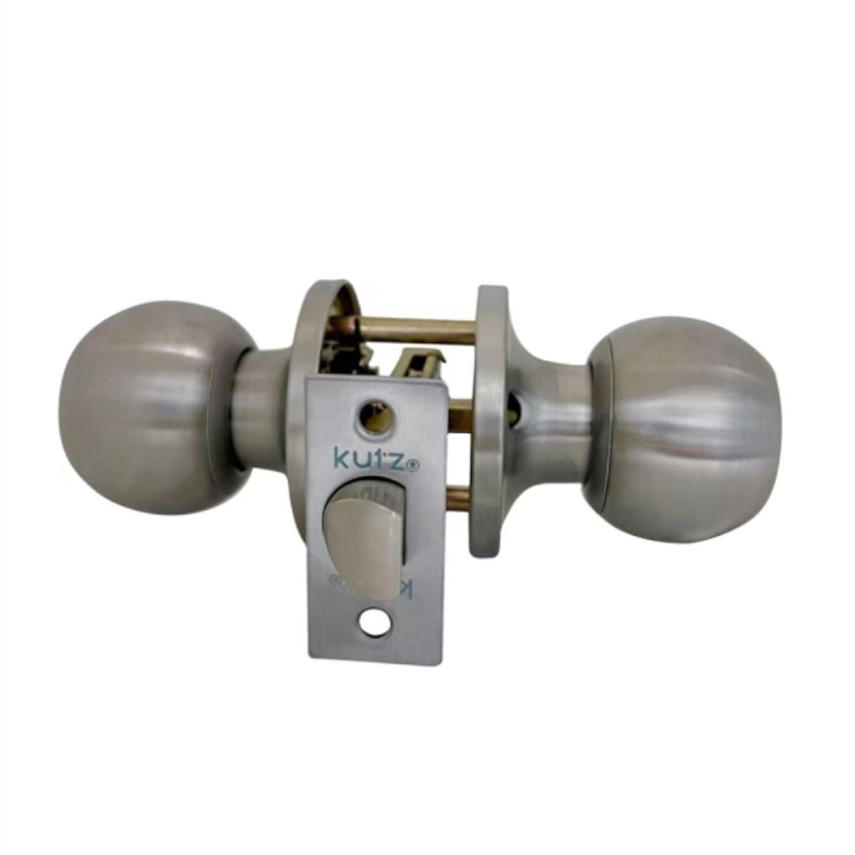 KUTZ - Cerradura pomo acero inoxidable simple paso kutz