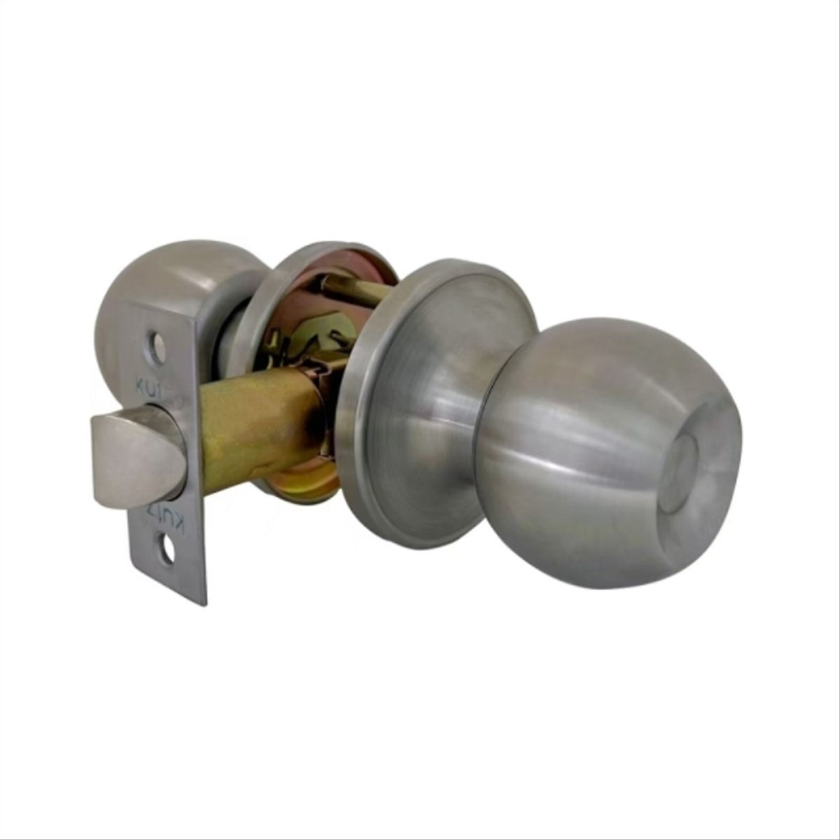 KUTZ - Cerradura pomo acero inoxidable simple paso kutz