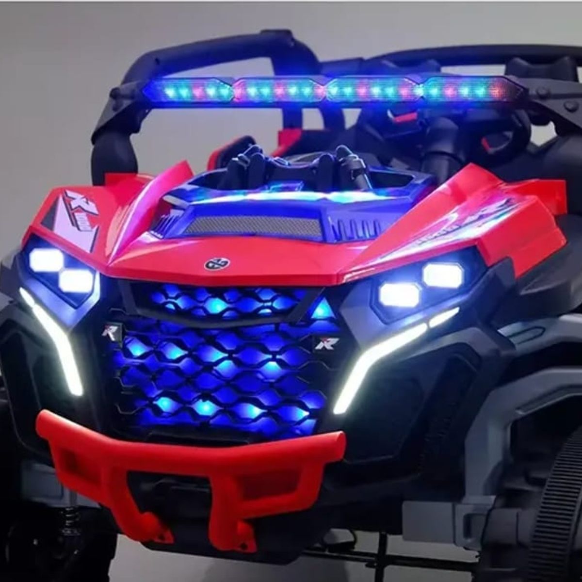 GENERICO - Jeep Auto 4X4  A Bateria  12V Con Control Remoto Rojo 810