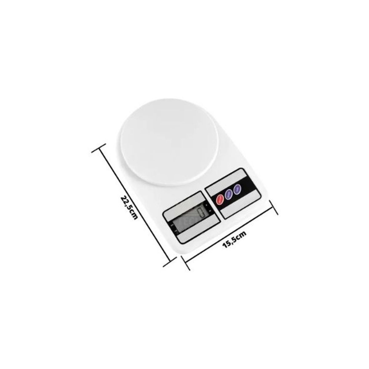 GENERICO - Balanza Pesa Digital Para Cocina Comercio 0 A 10kg