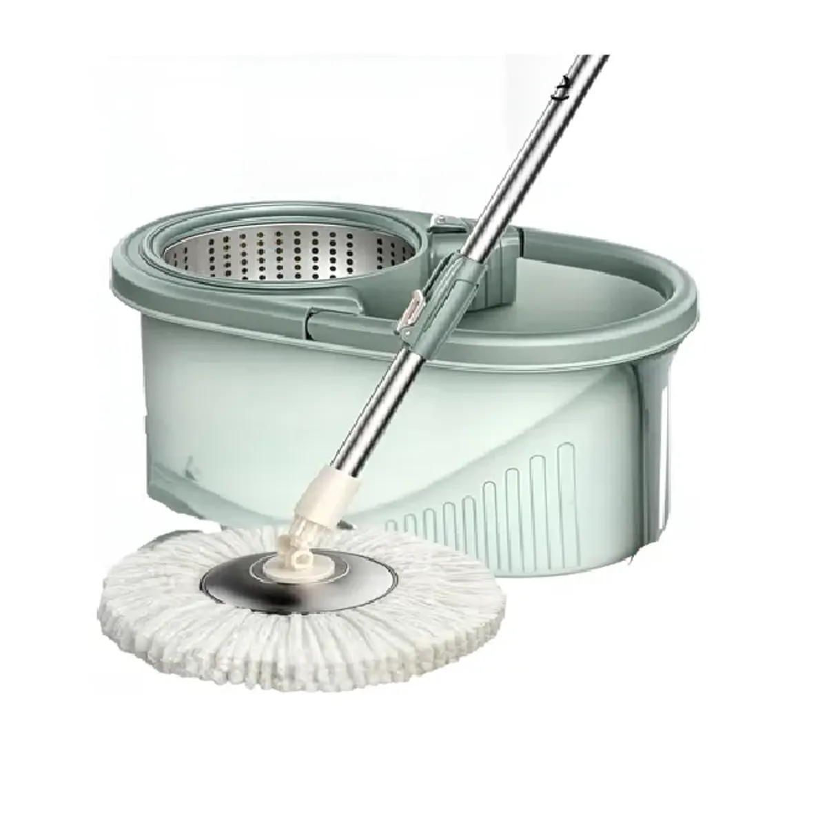 GENERICO - Mopa 360° Trapeador Trapero Microfibra Limpiador +centrifuga