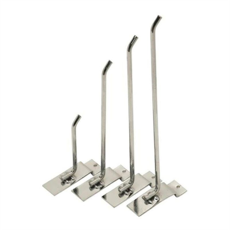 LIOI - Gancho trupan cromado 25cm 10uds