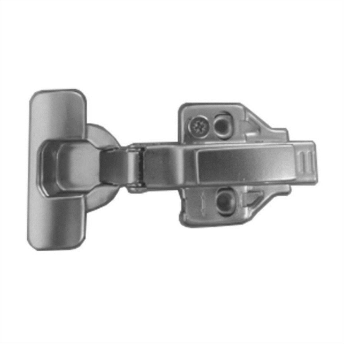 KUTZ - Bisagra recta 35 mm con cierre suave 3D Clip 2 unidades con tornillos