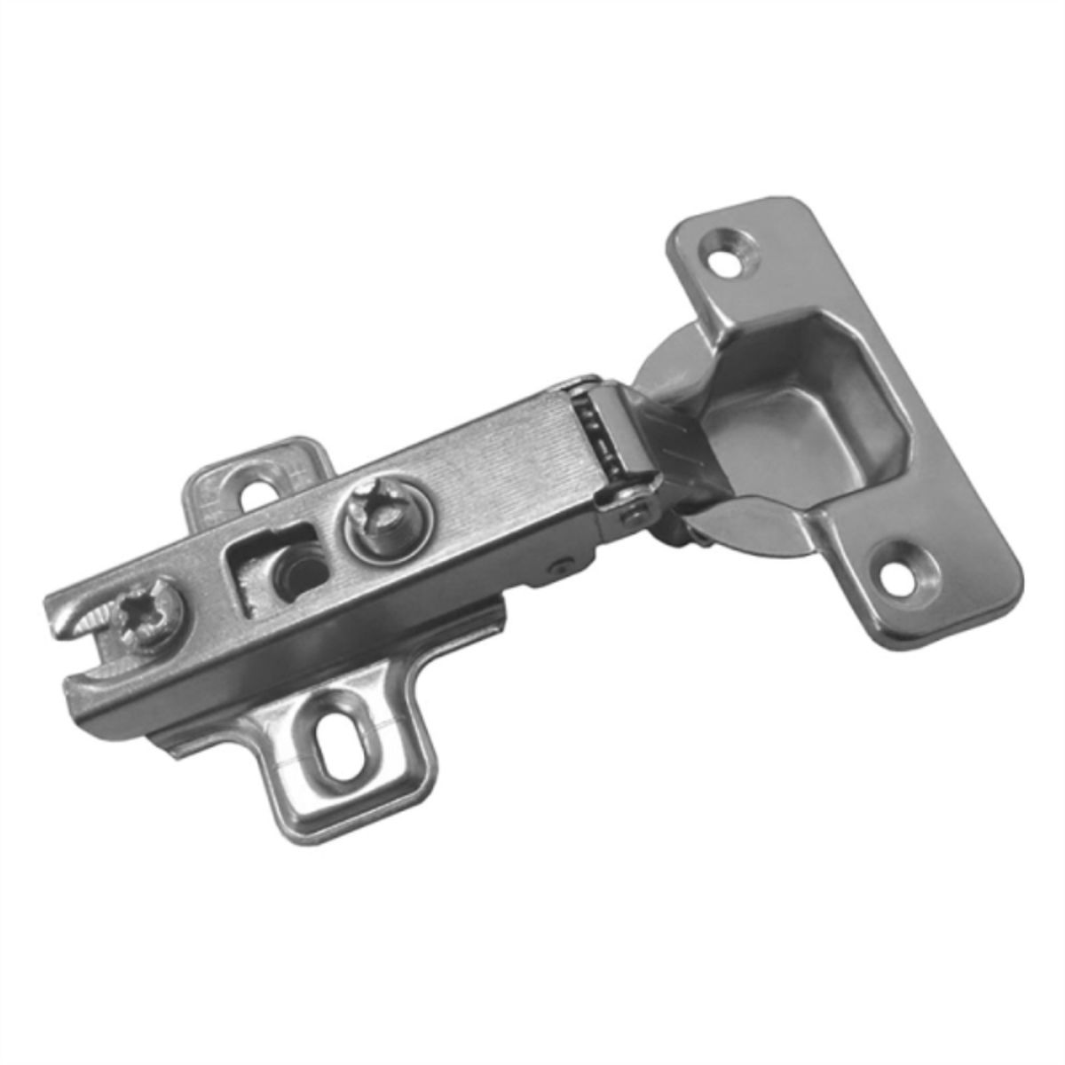 KUTZ - Bisagra recta 35 mm 10 unidades sin tornillos