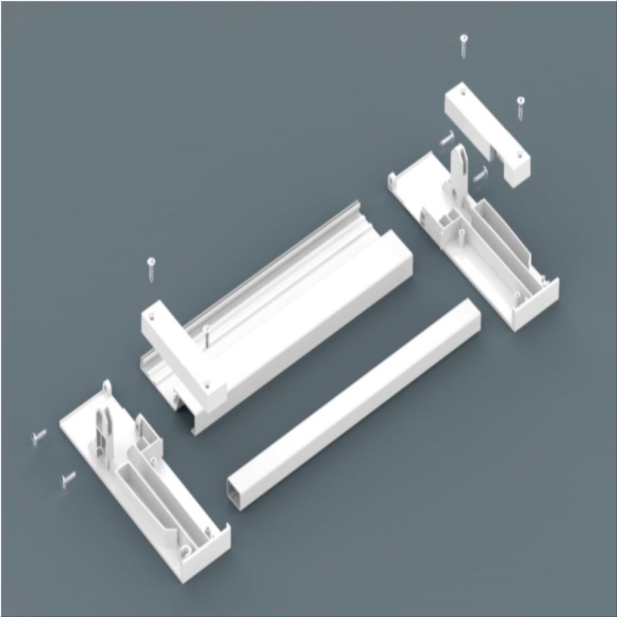 KUTZ - Conectores frente cajón ollero interior 1200 mm