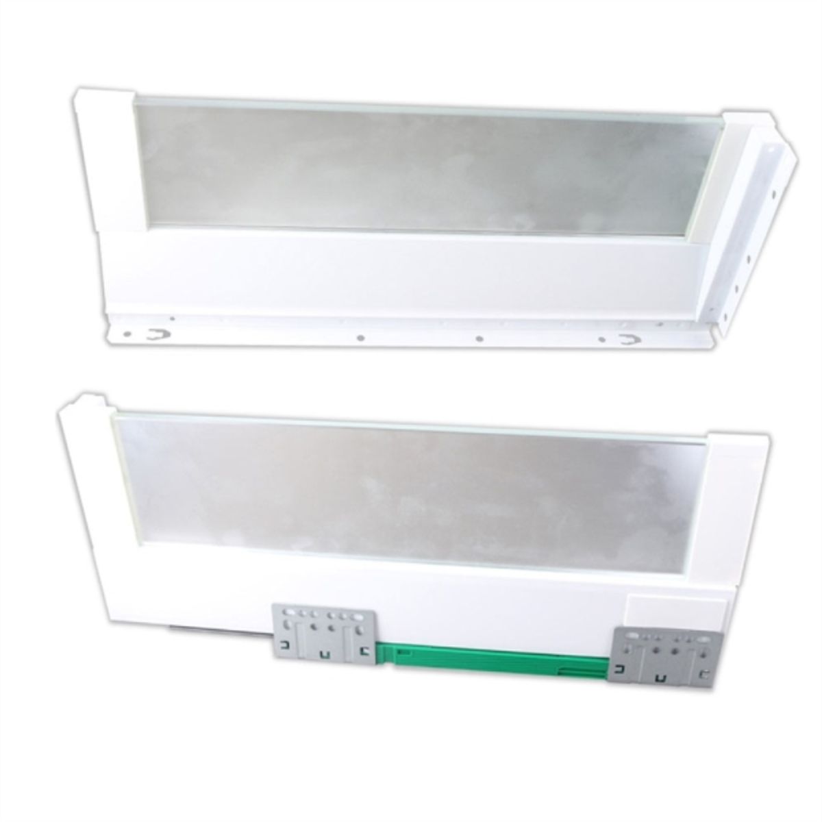 KUTZ - Sistema cajon ollero vidrio 450mm tandem