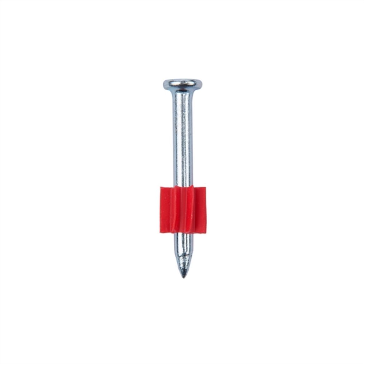 IMPORPER - Clavo tipo hilti 3,7x1,1/2" golilla plastica 100uds