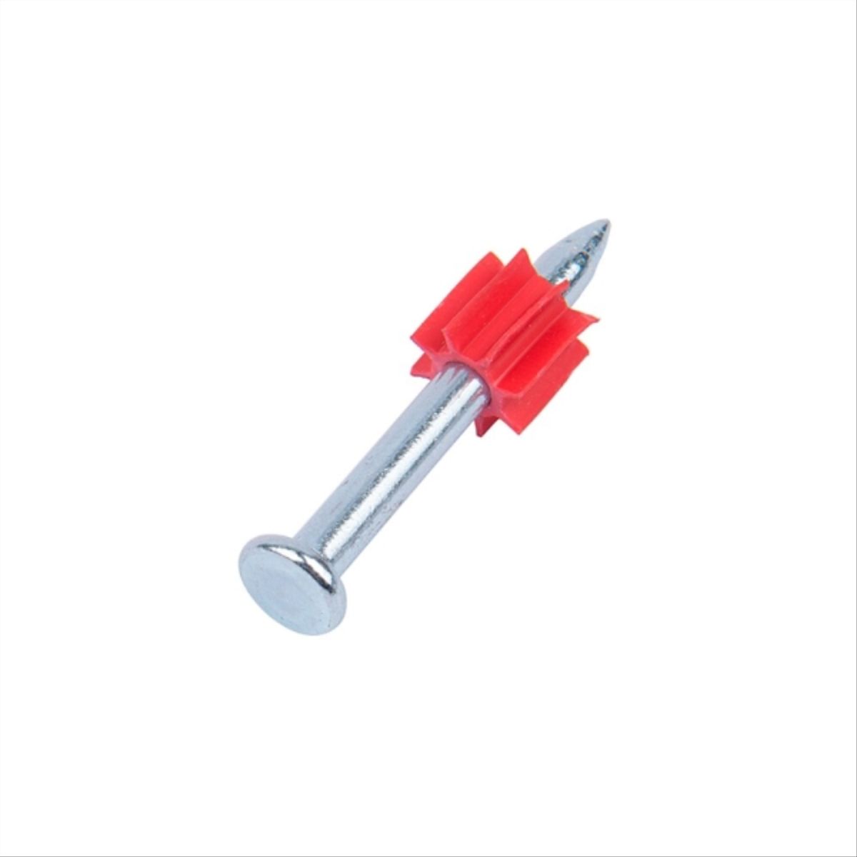 IMPORPER - Clavo tipo hilti 3,7x1,1/2" golilla plastica 100uds