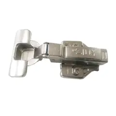 KUTZ - Bisagra semicurva 35 mm con cierre suave 3D Clip taco 2 unidades