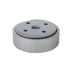 KUTZ - Elevador EPR regular aluminio mate 18-30 mm diámetro 60 mm Abs