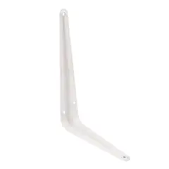 DUCASSE INDUSTRIAL - Escuadra con nervio blanca 6x8" (15x20cm)
