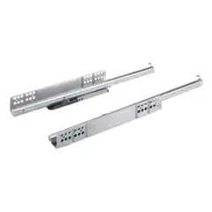 HETTICH - Corredera oculta push to open extracción parcial 400 mm quadro 25