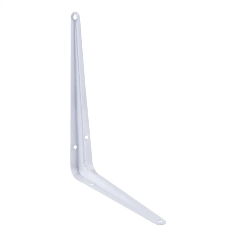 DUCASSE INDUSTRIAL - Escuadra con nervio blanca 8x10" (20x25cm)