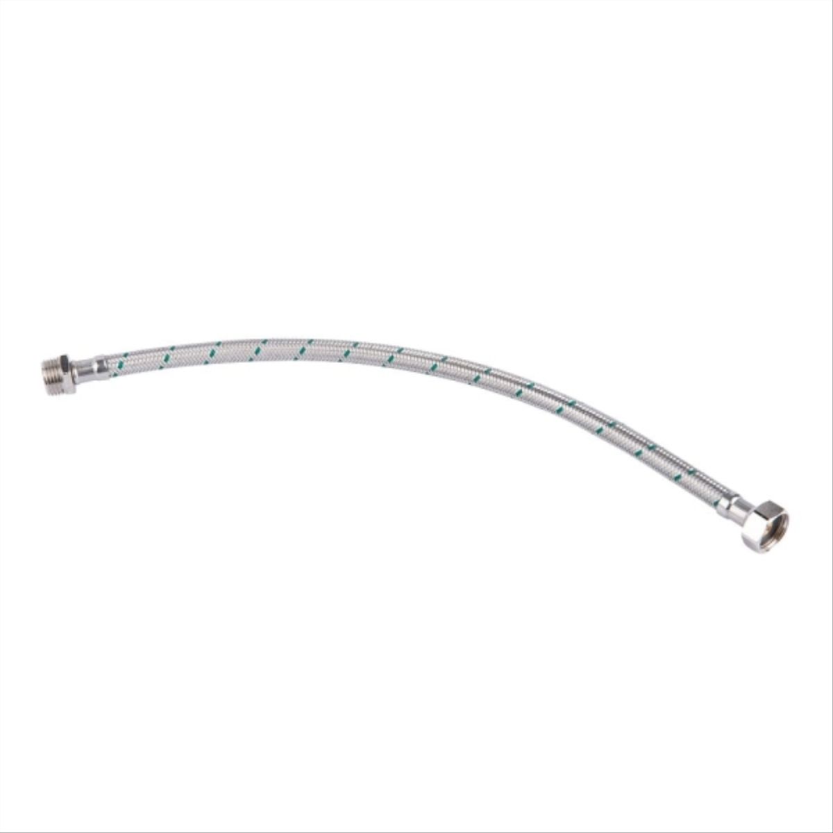 STRETTO - Flexible metalico agua HI HE 1/2" 40cm