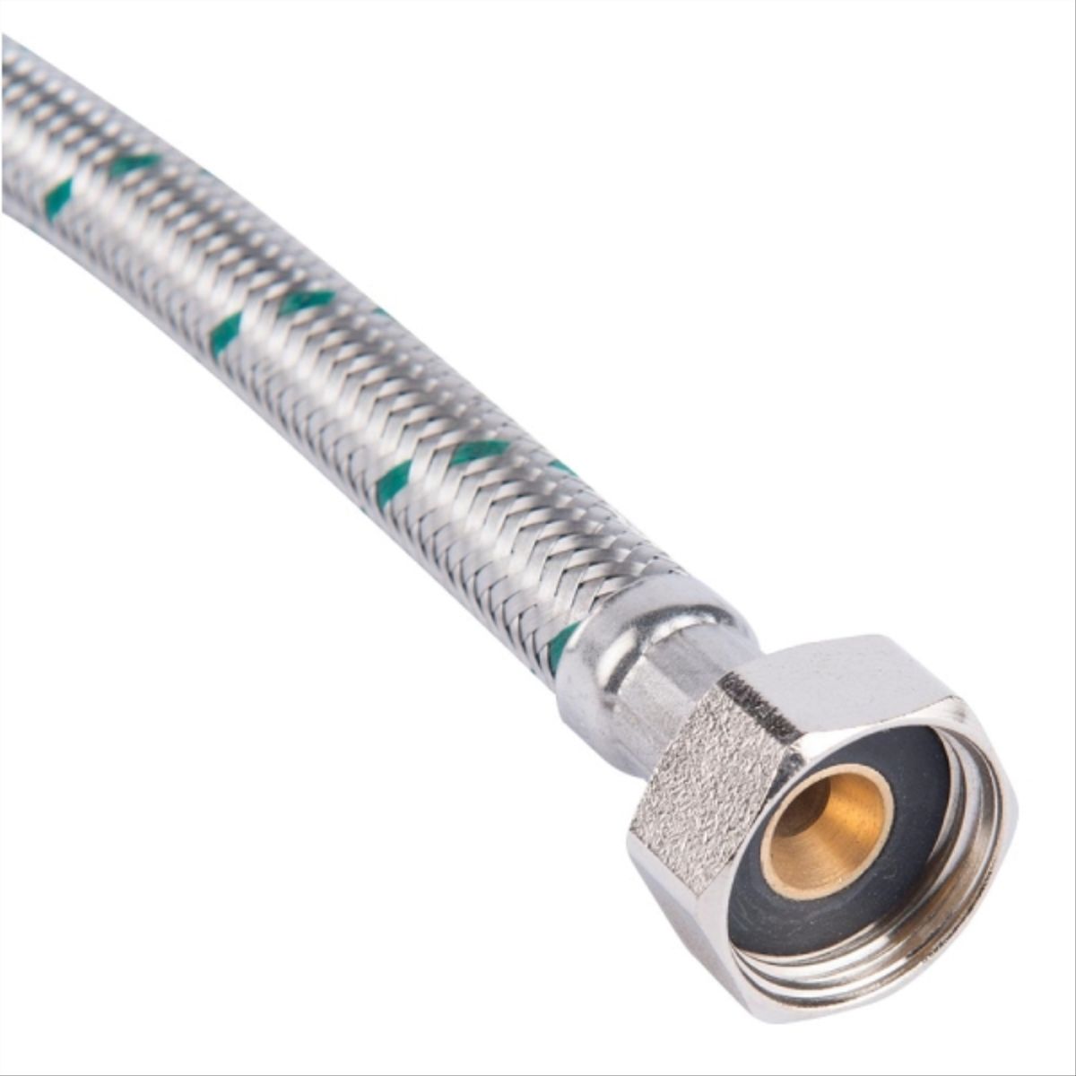 STRETTO - Flexible metalico agua HI HE 1/2" 40cm