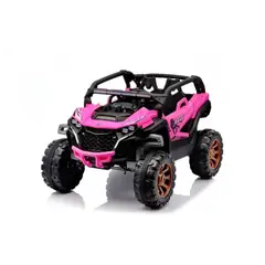 GENERICO - Jeep Auto 4X4 A Bateria 12V Con Control Remoto Rosa 810