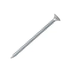 PATTA - Tornillo volcanita punta fina rosca gruesa 4x8 zincado 100unidades