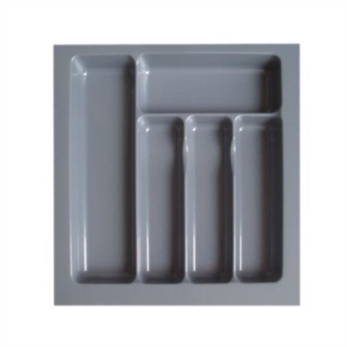 KUTZ - Cubertero cajón plástico gris C-400D