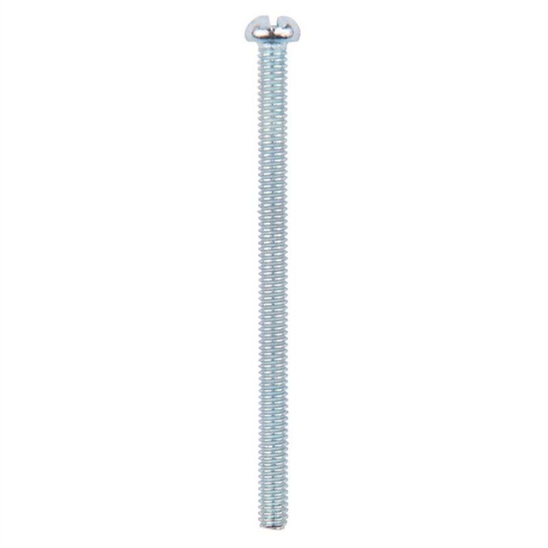 MAMUT - Perno cocina zincado brillante 1/8x2" cabeza redonda 100uds