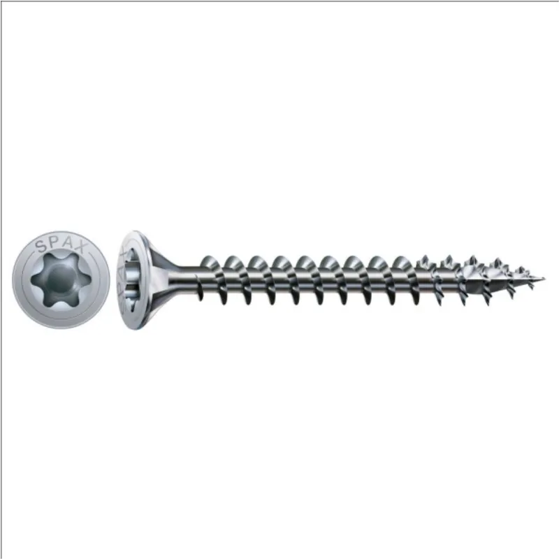 SPAX - Tornillo plana   tx wirox 6x100 30unds