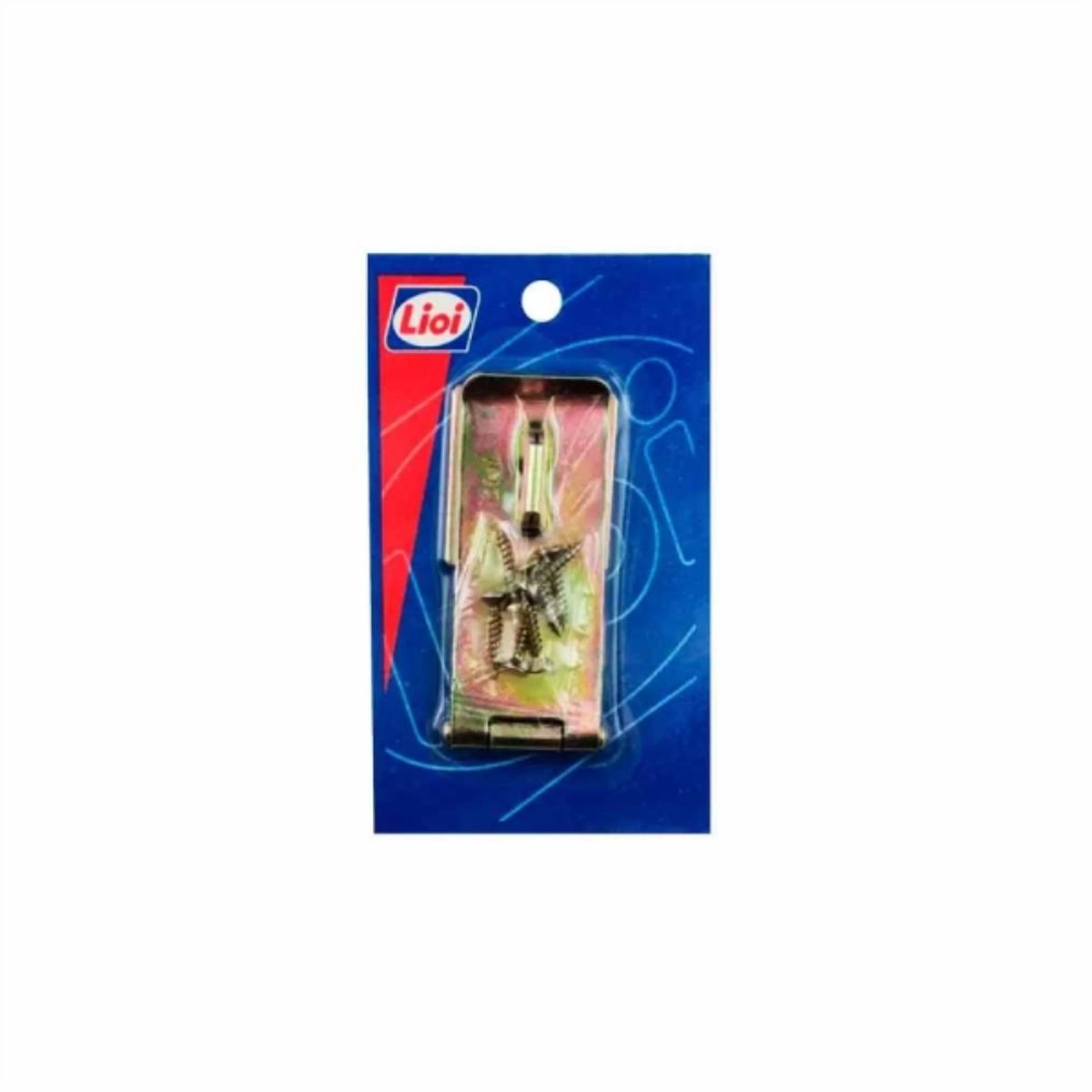 LIOI - Portacandado 915 4 1/2'' zincado  c/tornillos display 1 unidad