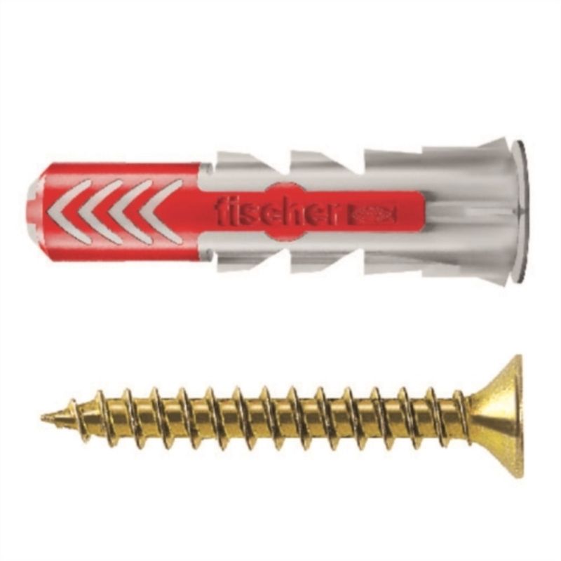 FISCHER - Tarugo Universal Duopower 6mm + Tornillo 4.5x35mm  50 unidades