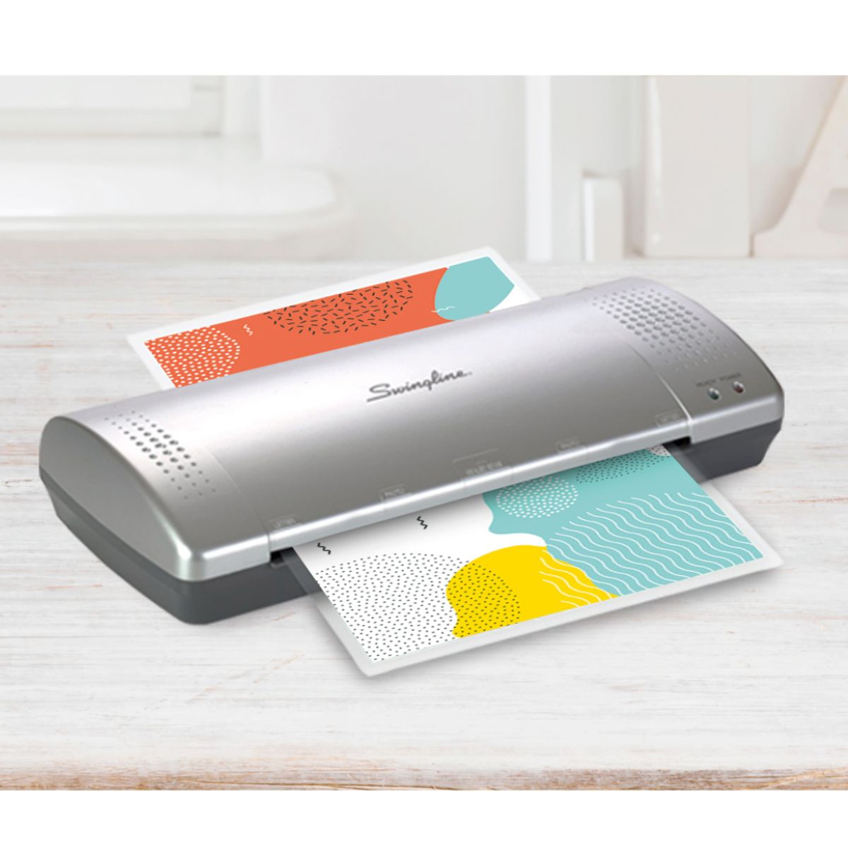 SWINGLINE - Plastificadora de Papel A4 Inspire Plus Plata