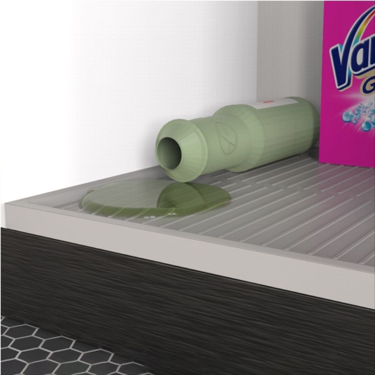 KUTZ - Fondo fregadero plastico ancho 60cm x fondo 58cm x espesor 1mm