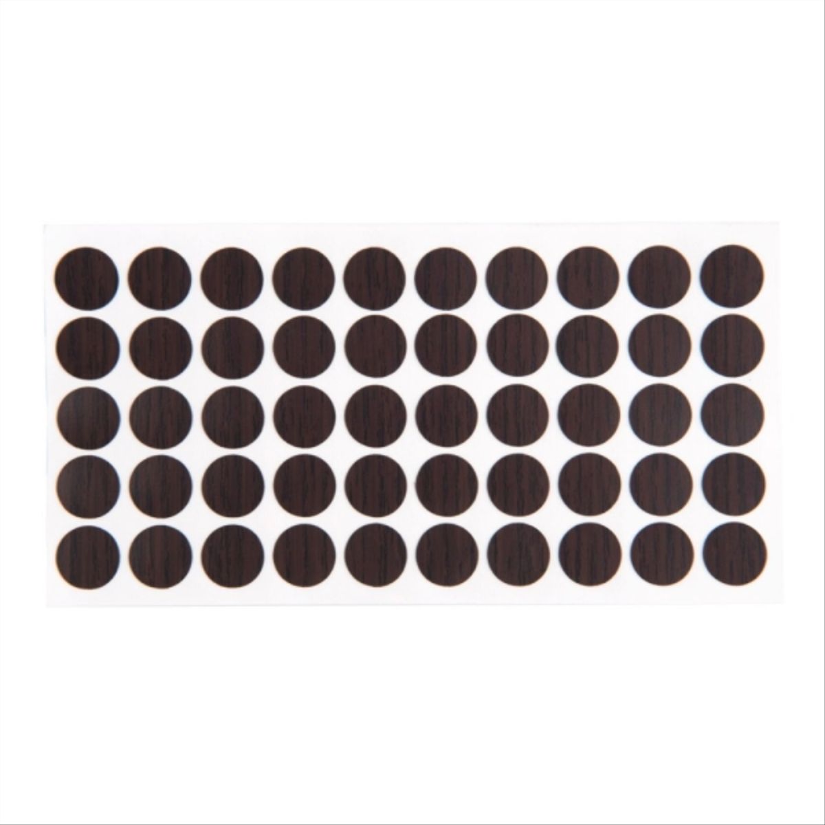 CASO E HIJOS - Tapa soberbio adhesivo chocolate 12mm 50uds